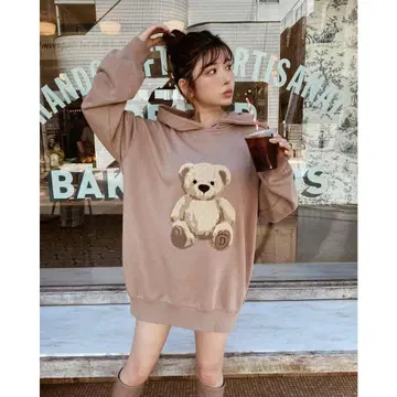 [ 미사용 새상품 ] Darich D베어 빅 후디