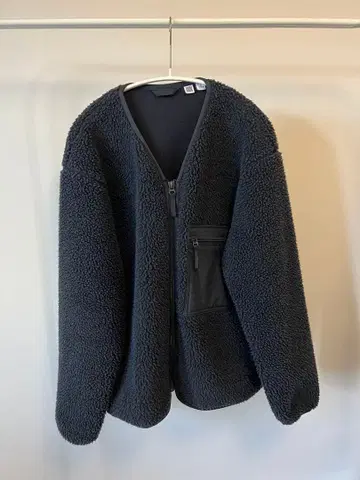 [ 단종 ] Uniqlo U / 플리스 / 블랙 / M