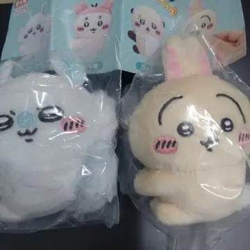 치이카와 봉제 인형 클립 토끼 모몽가