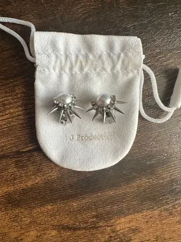 J Products 파우치 포함 펄 귀찌