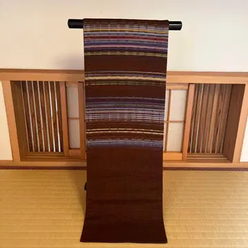 본토 류큐 남풍원 꽃 무늬 나고야 오비