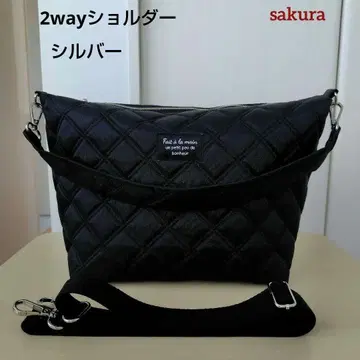 퀼팅 2way 숄더백 핸드메이드