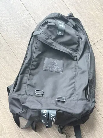 GREGORY 블랙 백팩