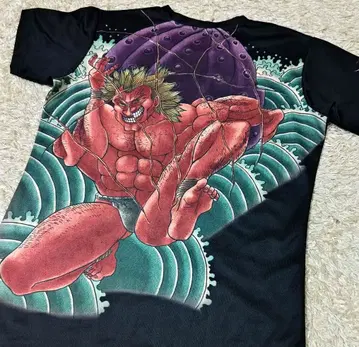 [ 새상품급 ] 바키 카잔 카오루 바디 메이커 콜라보 M 사이즈 T셔츠