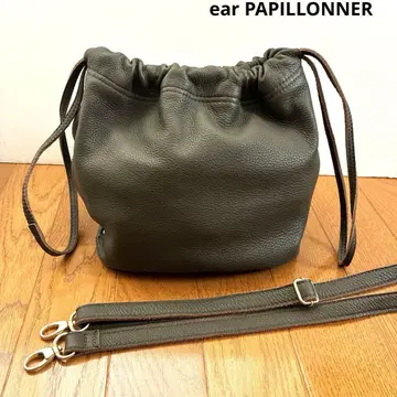 ear PAPILLONNER 가죽 복조리 숄더