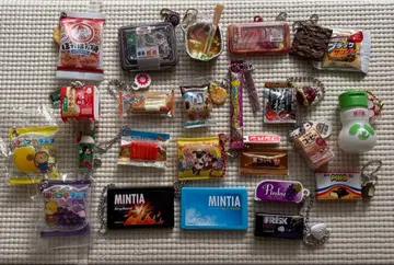 가챠가챠 미니어처 식품 묶음 판매