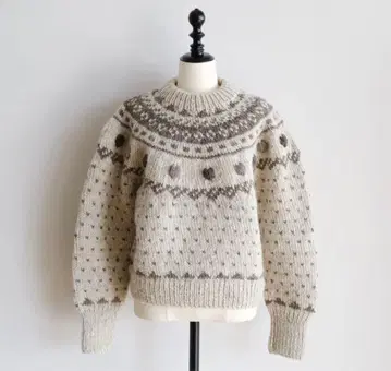 searoomlynn NPL HM 하트 노르딕 니트