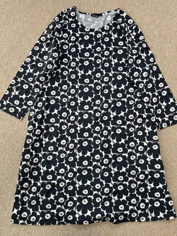 마리메꼬 우니코 7부 소매 튜닉 원피스 M