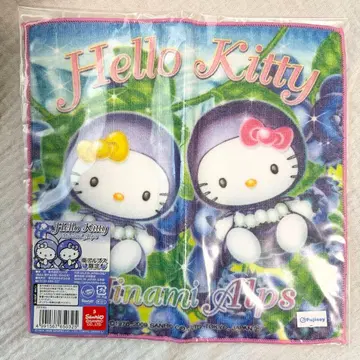 헬로키티 고토치키티 푸치 타월 미나미알프스 한정판 헤이세이 레트로 레어