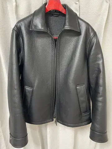 ZARA 블랙 가죽 자켓 사이즈 s