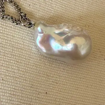 유핵 담수 진주 목걸이