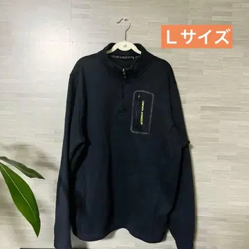 언더아머 블랙 플리스 자켓 L (US 규격)