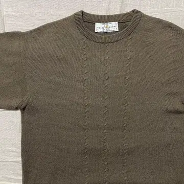 클라크 그레고리 스코틀랜드 니트 S 브라운 계열 스웨터 골프