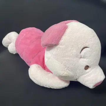 디즈니 피글렛 빨간 볼 점보 봉제 인형