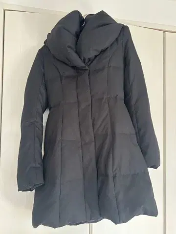 미사용에 가까움! 리엔다 블랙 롱 코트 M