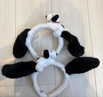 USJ 스누피 머리띠 2개 세트