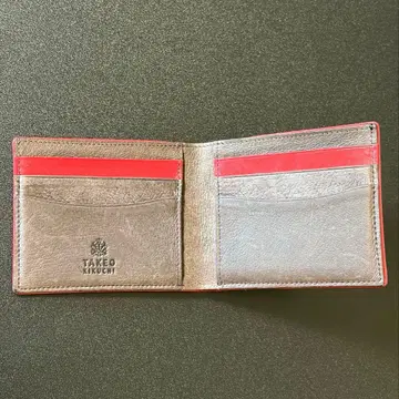 TAKEO KIKUCHI (다케오 키쿠치) 반지갑 카드 케이스