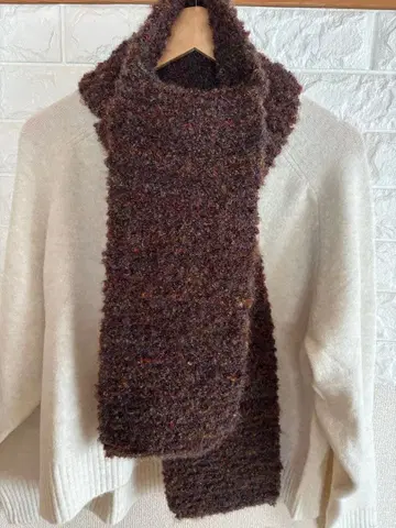 손뜨개질 머플러