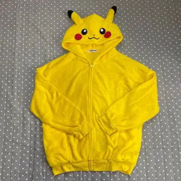피카츄 복슬복슬 후드티 성인용