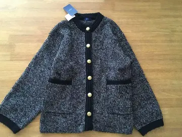 Ships 트위디 니트 가디건 미사용 새상품 M