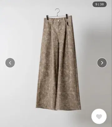 [ soerte ] 즉완품 토탈 패턴 배기 팬츠 사이즈 2