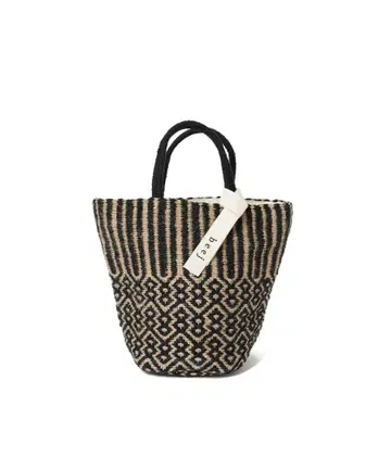 beej / Wove J/C tote bag_BLACK
