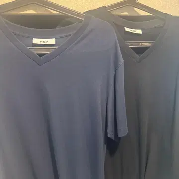 MXP V넥T셔츠 2색 세트