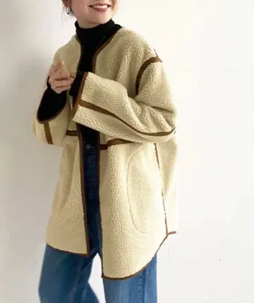 SLOBE IENA 보아 자켓 무스탕 코트