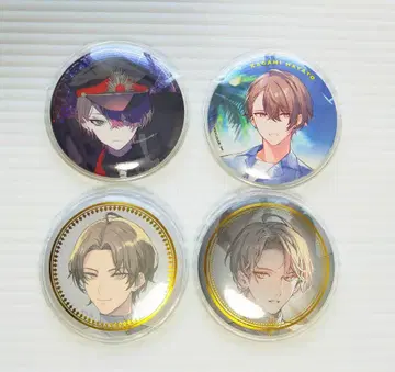 니지산지 카가미 하야토 캔뱃지 4점 세트
