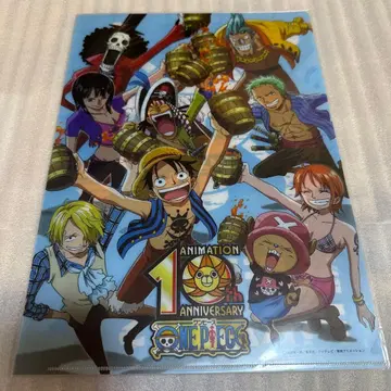 ONE PIECE 10주년 기념 클리어 파일