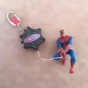 스파이더맨 피규어형 키링