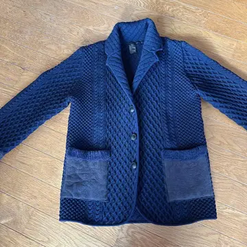 디히엠 케이블 니트 가디건