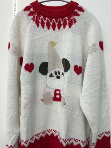 크리스마스 디즈니 리루린린 스웨터 2024