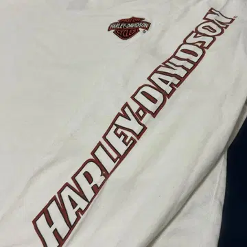 할리데이비슨 화이트 롱티