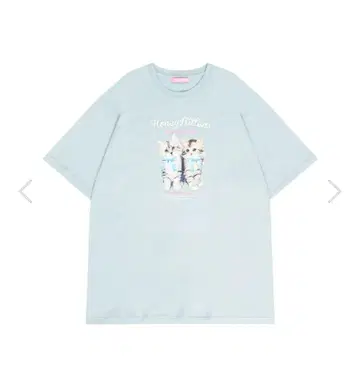 허니 시나몬 트윈스 키튼 티셔츠