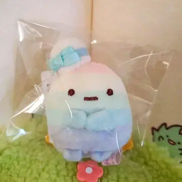 스미코구라시 테노리 봉제 인형 타피오카 레인보우