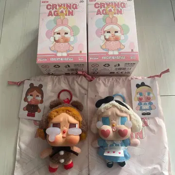 POPMART 곰 앨리스 CRYBABY Crying Again 어게인