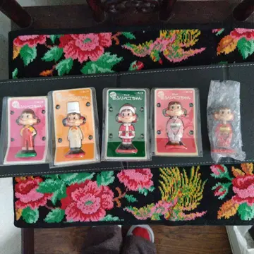 레어 후지야 Mini 흔들림 페코짱 5체 세트 미사용품