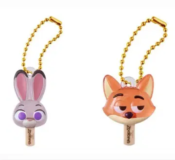 주토피아 아이스캔디 참 주디 닉 2세트