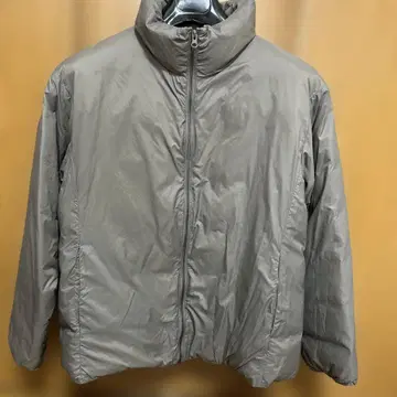 다운 자켓 카키