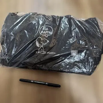 스누피타운 헤밍스 토트백