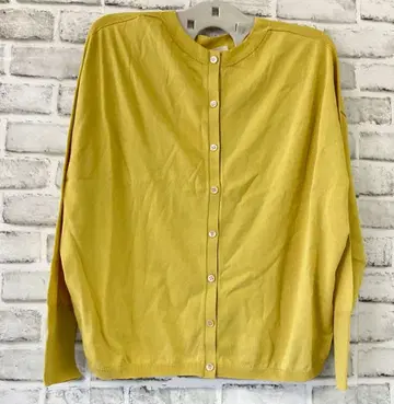 MORABITO 노란색 가디건 38 새상품급