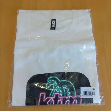 케츠메이시 2022 KTM 네온 로고 T셔츠 L 사이즈