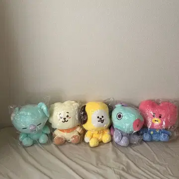 BT21 후르츠 봉제 인형 L 5세트
