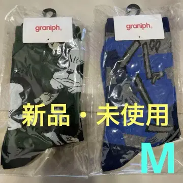 graniph 죠죠의 기묘한 모험 삭스 2켤레 세트 25-27cm