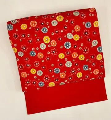 새상품 새상품급 팝한 6개 꽃잎이 귀여운  나고야 오비