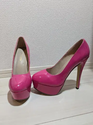 핑크 하이힐 24cm