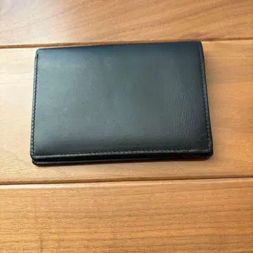 가격 대폭 인하 블랙 접이식 지갑 일본제 미사용 새상품