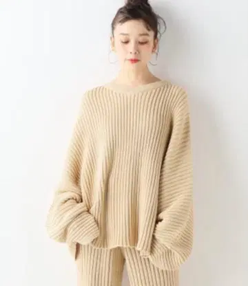 baserange 베이스 리브 니트