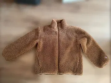 Champion 플리스 자켓 브라운